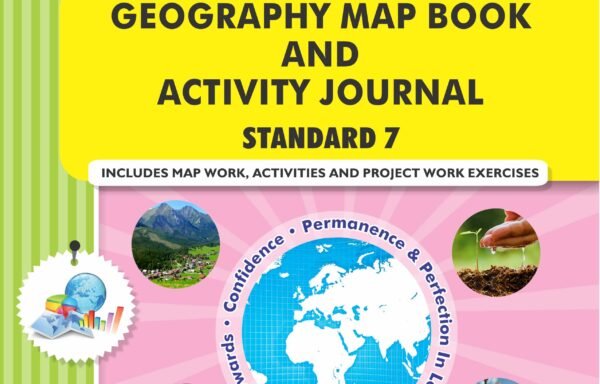 CCE Pattern Nigam Scholar Workbooks Geography Map Book & Activity Journal Standard 7