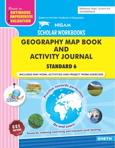 CCE SCHOLAR WORKBOOK GEOGRAPHY MAP BOOK STD 6 scaled