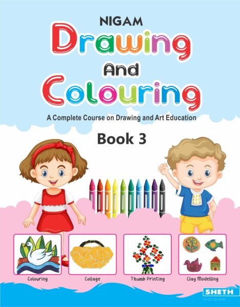 NIGAM DRAWING AND COLOURING BOOK 3 scaled