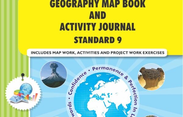 CCE Pattern Nigam Scholar Workbooks Geography Map Book And Activity Journal Standard – 9