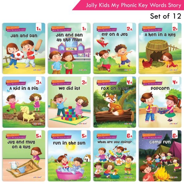 Jolly Kids My Phonics Key Words Stories Set of 12 scaled
