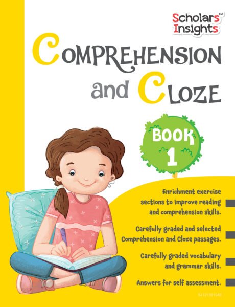 Scholars Insights Comprehension Cloze Book 1 scaled