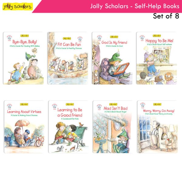 Jolly Scholars Self Help Books (Set of 8)