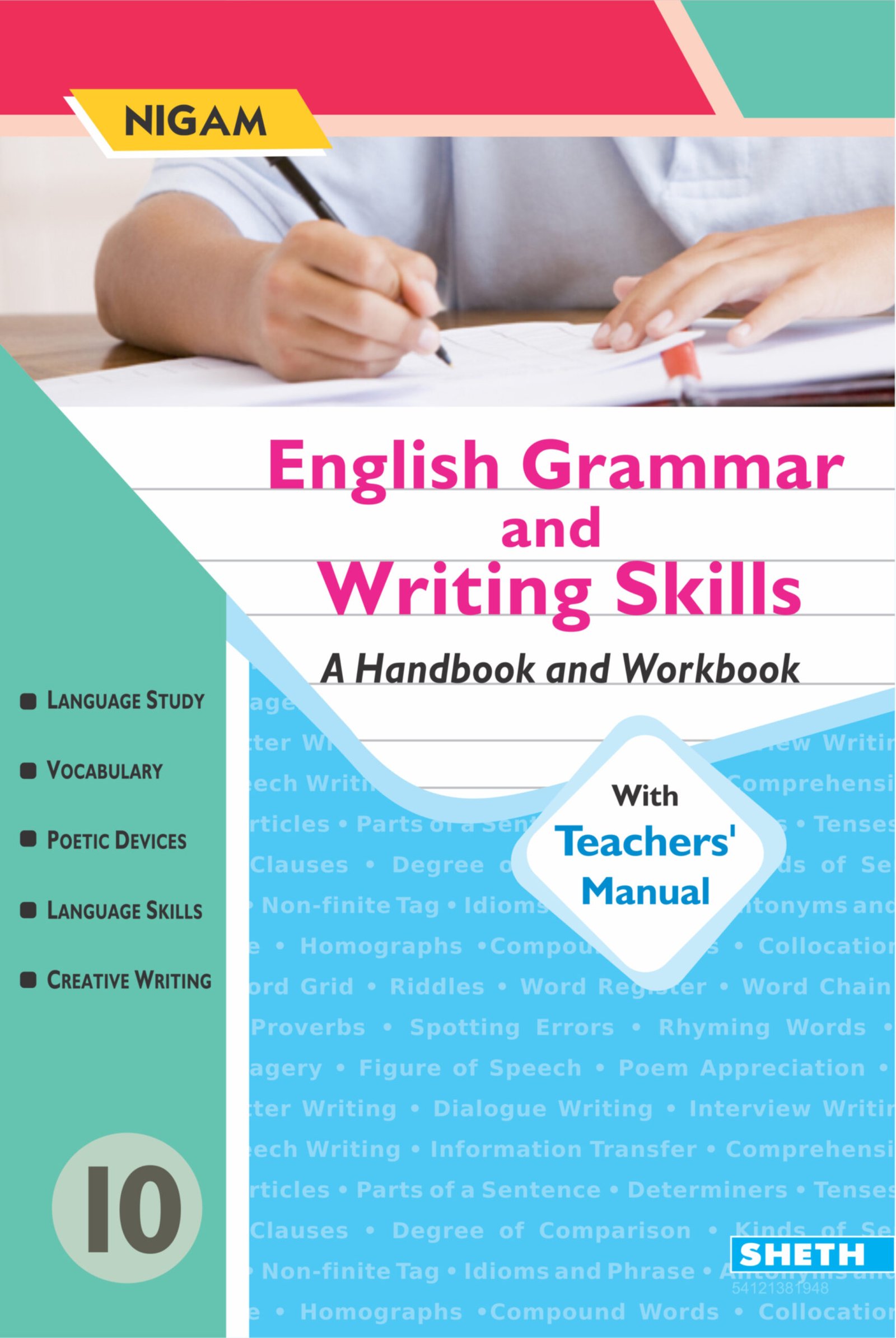 Nigam English Grammar And Writing Skills Standard 10 As Per 