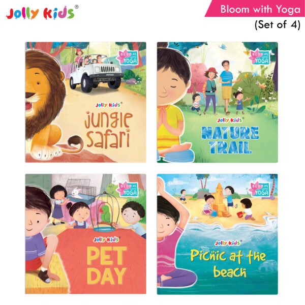 Jolly Kids Bloom With Yoga Books Set of 4