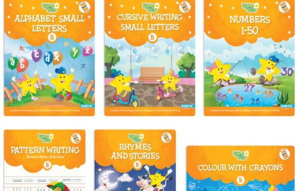 Rising Star Fun Learning Junior KG Book Set (Set of 6)