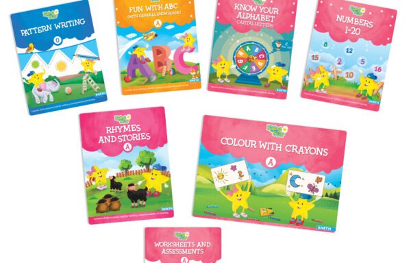 Rising Star Preschool Learning Book Nursery Kit A