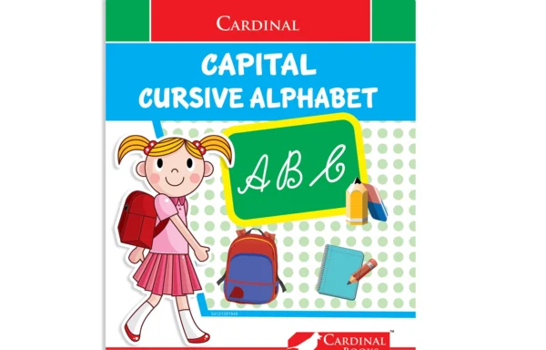 Cardinal Capital Cursive Alphabet