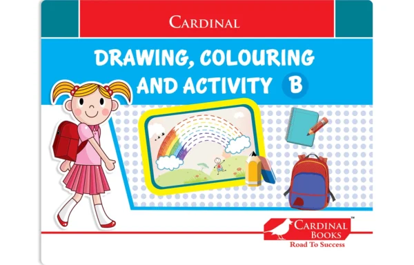 Cardinal Drawing Colouring And Activity B