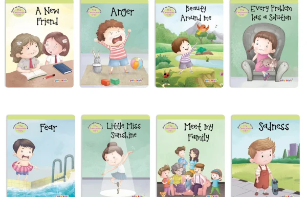 Jolly Kids Good & Happy Living The Emotional Way Story Books (Set of 8) Learning Stories about Feeling and Emotions