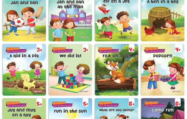 Jolly Kids My Phonics Key Words Stories (Set of 12)