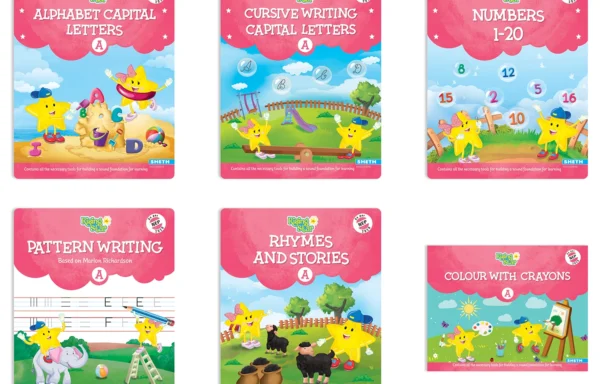 Rising Star Fun Learning Nursery Book Set (Set of 6)