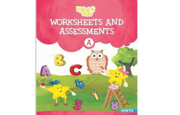 Rising Star Preschool Worksheets and Assessments Book – A