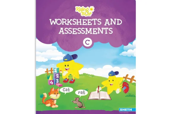 Rising Star Preschool Worksheets and Assessments Book – C