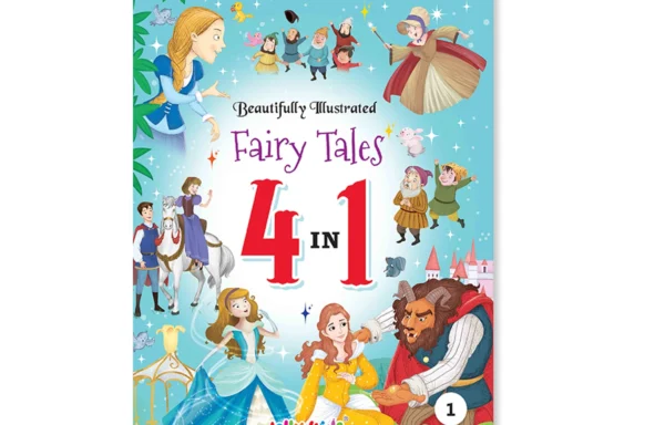 Jolly Kids Beautifully Illustrated Fairy Tales 4 in 1 Book 1