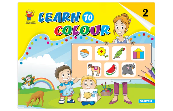 Learn to Colour Book  2