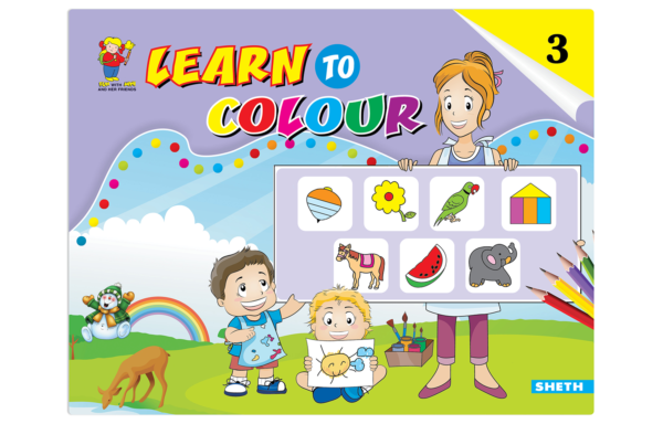 Learn to Colour Book  3