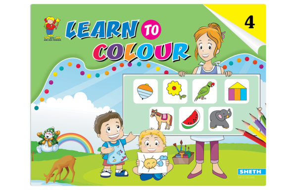 Learn to Colour Book  4