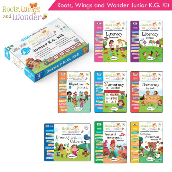 Roots, Wings And Wonder A Foundational Years Learning Programme Junior KG Kit