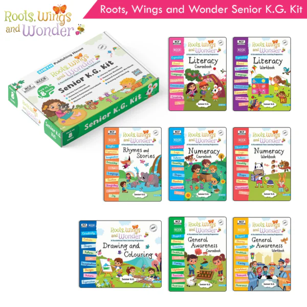 Roots, Wings And Wonder A Foundational Years Learning Programme Senior KG Kit
