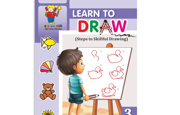 Jolly Kids Learn to Draw Book – 3