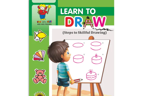 Jolly Kids Learn to Draw Book – 1